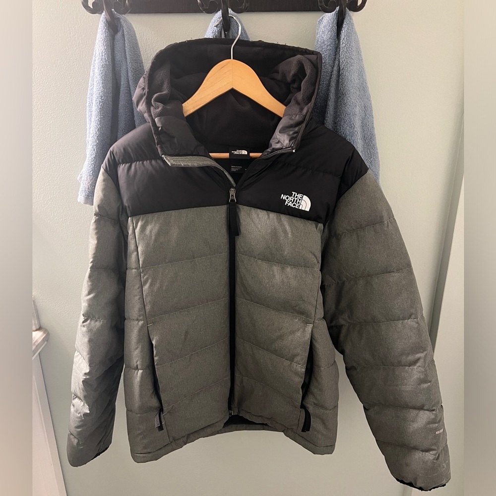The North Face winter jacket 550 gray